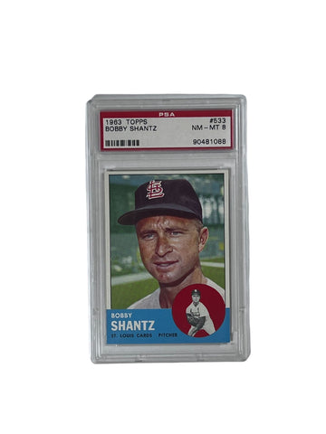 Bobby Shantz #533 PSA 8 (NM-MT) 1993 Topps Baseball Card