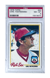 Carl Yastrzemski (HOF) 40 1978 PSA 8 (NM-MT) Topps Baseball