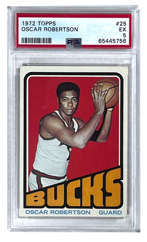 Oscar Robertson 1972 Topps #25 PSA 5 Basketball Card
