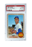 Don Drysdale (HOF) 1968 Topps #145 PSA 8 Baseball Card