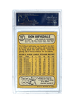 Don Drysdale (HOF) 1968 Topps #145 PSA 8 Baseball Card