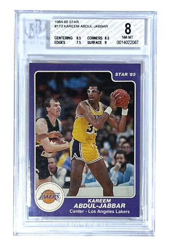 Kareem Abdul-Jabbar 1984-1985 #173 BGS 8 Star Basketball Card