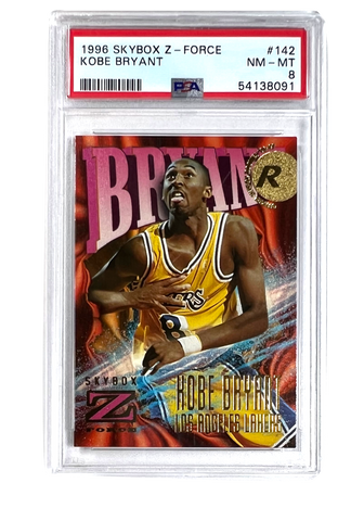 Kobe Bryant 1996 Skybox Z-Force #142 PSA 8 (NM-MT) Basketball Card